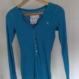 Abercrombie Blue sleeve Tee